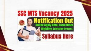 SSC MTS Vacancy 2025